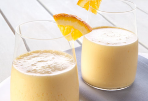 the oh-so healthy orange smoothie