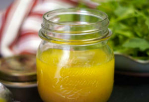 raw creamy yellow salad dressing