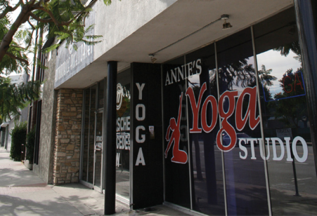annie’s yoga studio | now closed