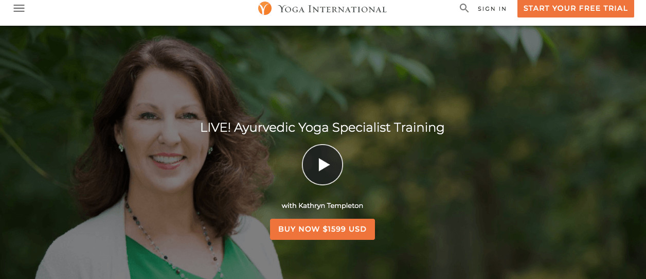 red hari woman smiling ayurveda online course certification