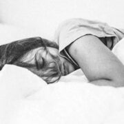 woman sleeping in bed yoga nidra sleep for self heal insomnia